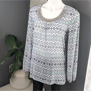⭐ 3 for $20 🌼 Studio Y Beaded Blouse
